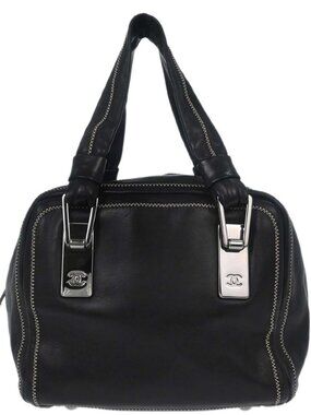 Chanel Black Lambskin Handbag 177800